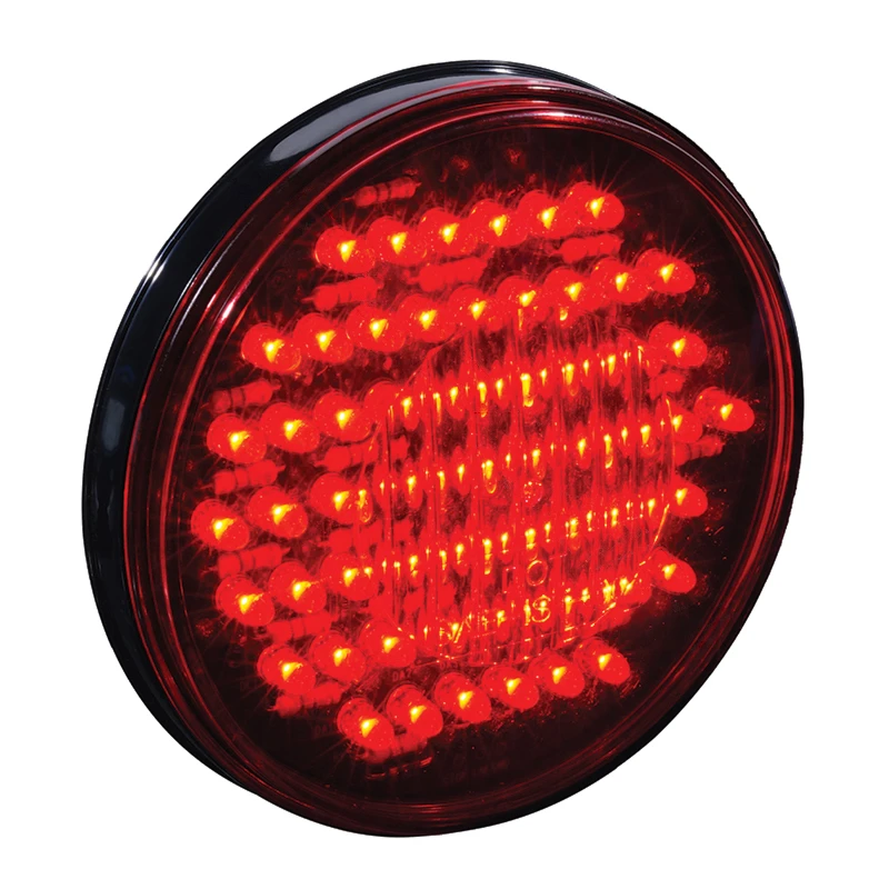 Universal Stop/Tail/Turn Light LED 4in Red 12V Automann - 571.LD40R60