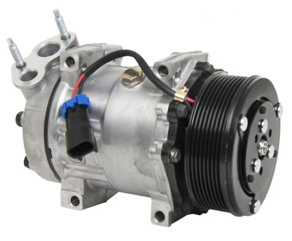 International A/C Compressor Sanden SD7H15 12V 8-Groove 119mm Everco HD - 971043