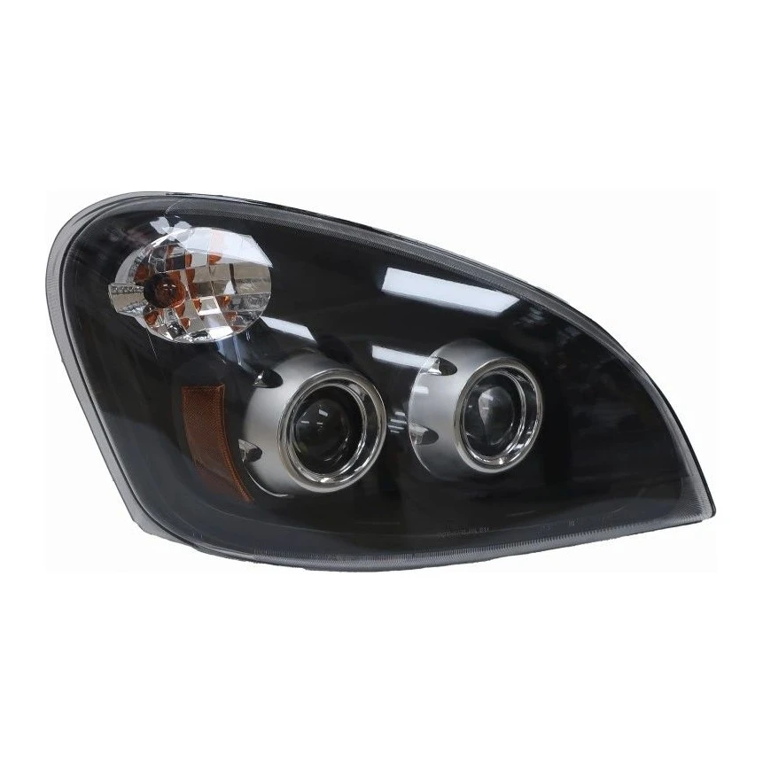 Cascadia P3 Headlight LED With Lens Black RH - 01-110182 RH