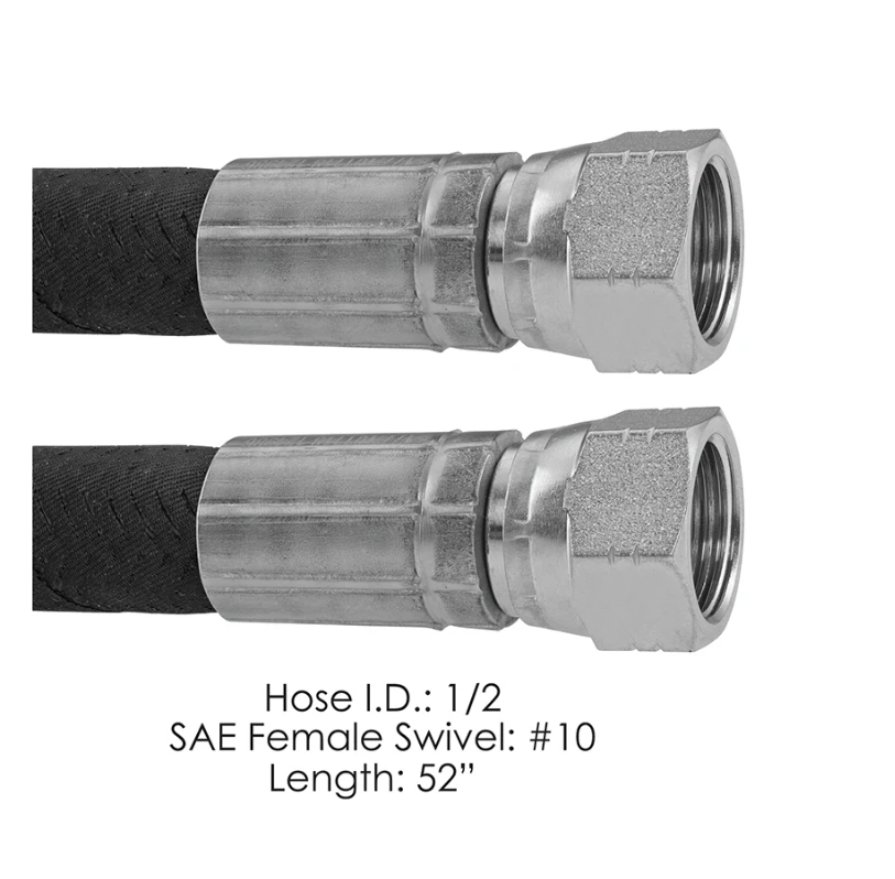Freightliner Air Brake Compressor Discharge Hose 52in Automann - 177.101152