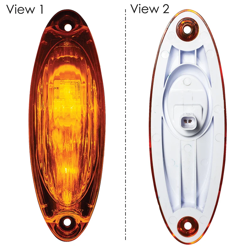 Freightliner Cascadia P3 (2008-2018) Amber 3-LED Cab Marker Lamp Automann - 564.46064N