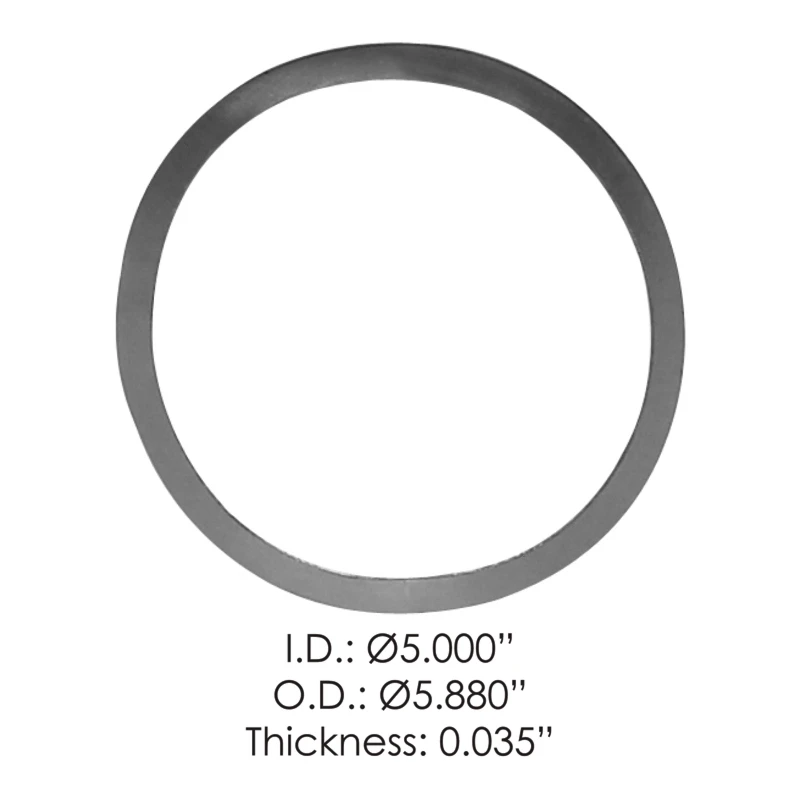 Cascadia P3/P4 / Detroit DD15 Spherical Exhaust Gasket Automann - 562.U85588SP