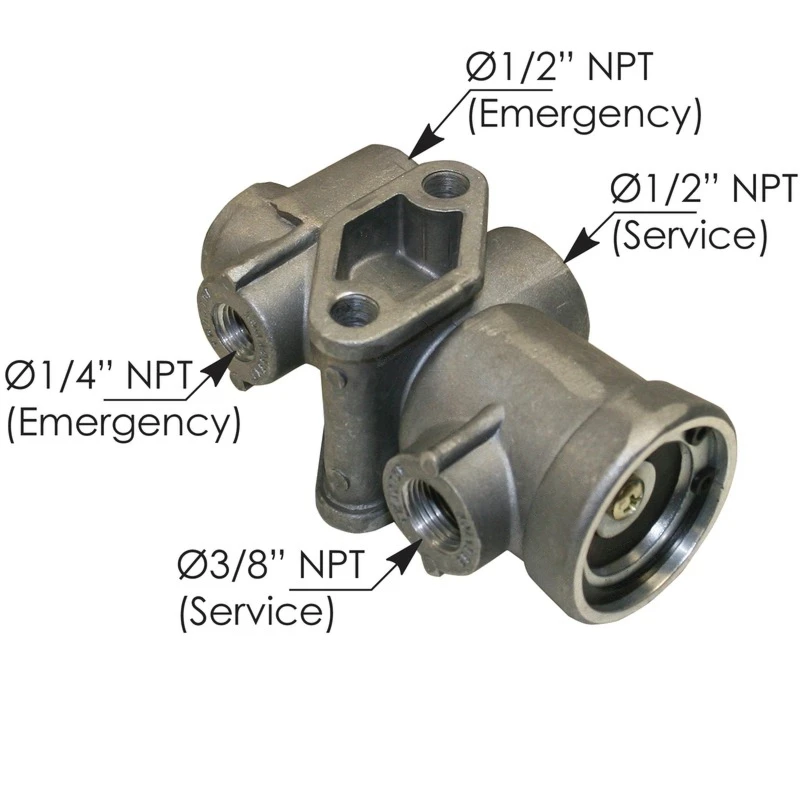 Universal TP3 Type Tractor Protection Valve (1/2in NPT) Automann - 170.279000