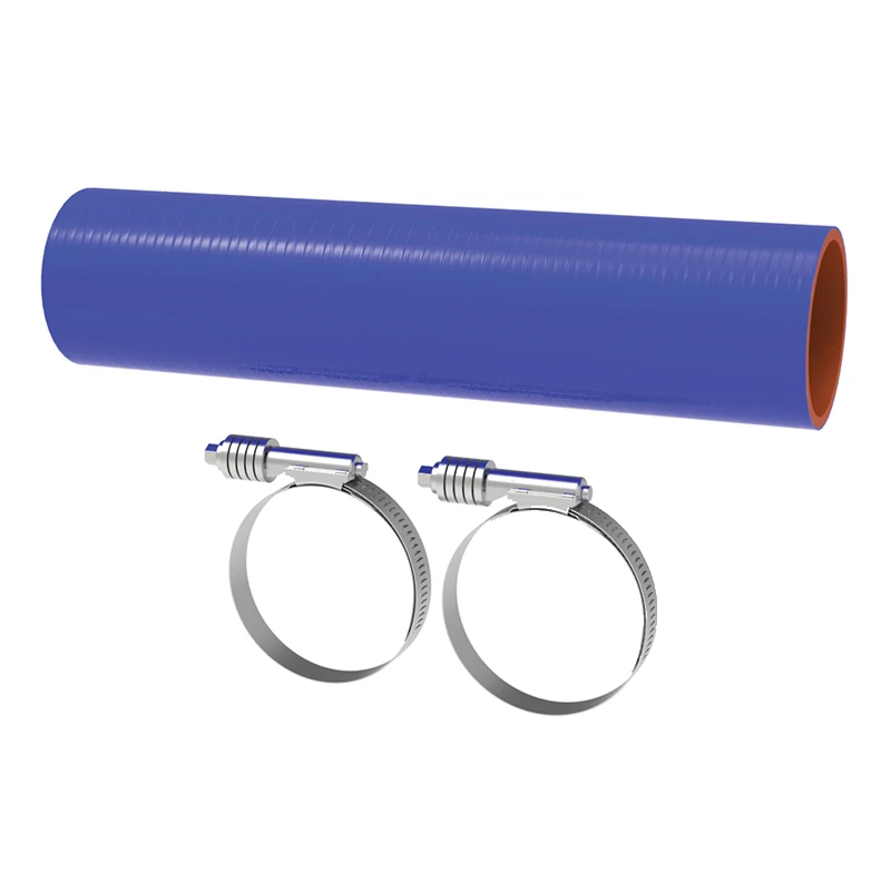 Silicone Stick Hose Kit 2-1/2in x 12in 4-Ply (Blue) Automann - 561.092501K