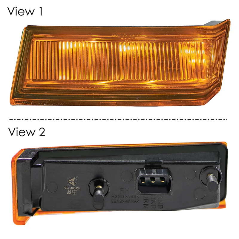 Freightliner Cascadia P4 (2018-2025) Turn Signal & Marker Lamp RH Automann - 564.46093N