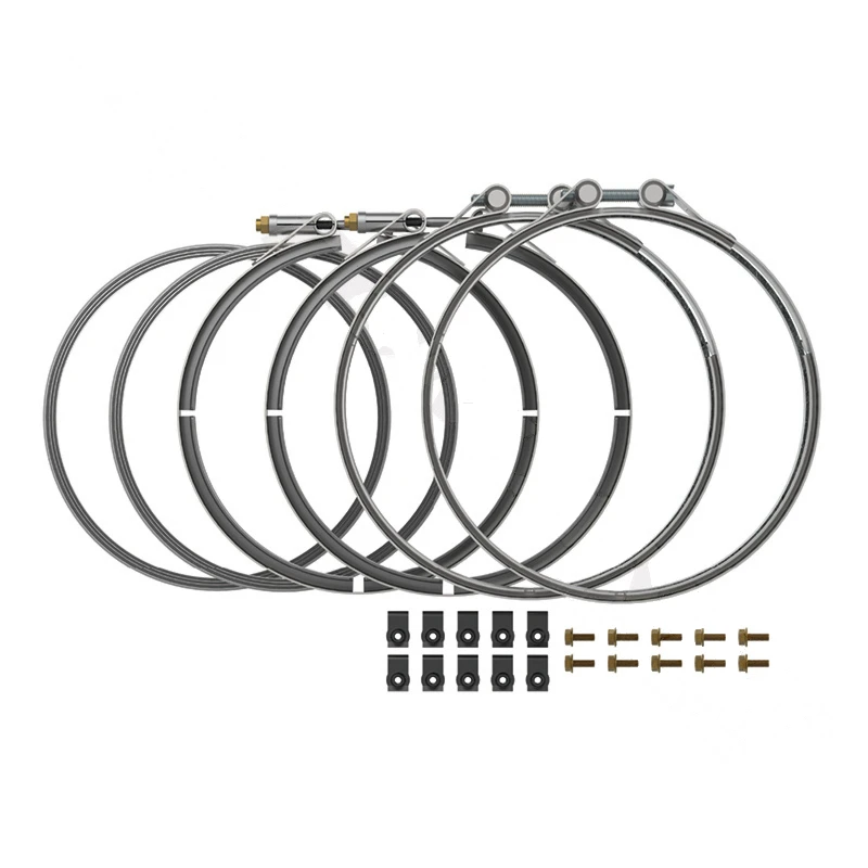 Freightliner Cascadia P3 / P4 (2008-2025) Detroit DD15 DPF Clamp and Gasket Kit with Hardware Automann - 561.291050K2H