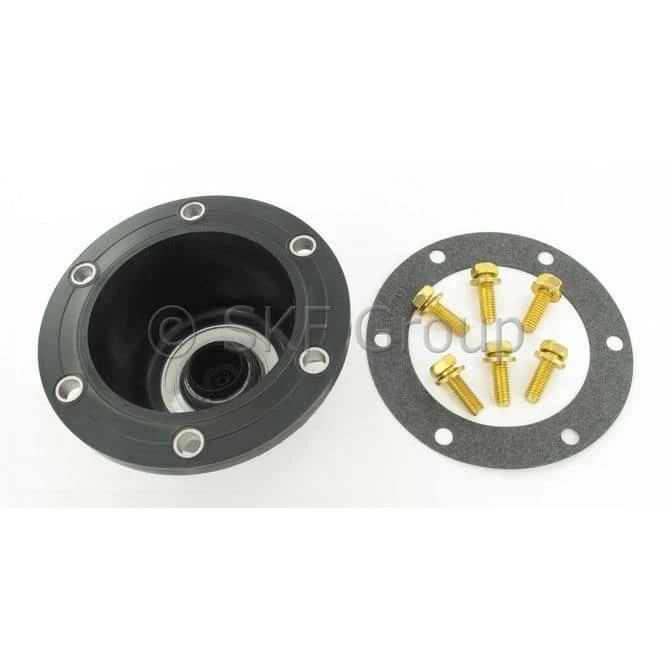 Universal 6-Bolt Oil Fill Steer Axle Hubcap SKF - SKF1612