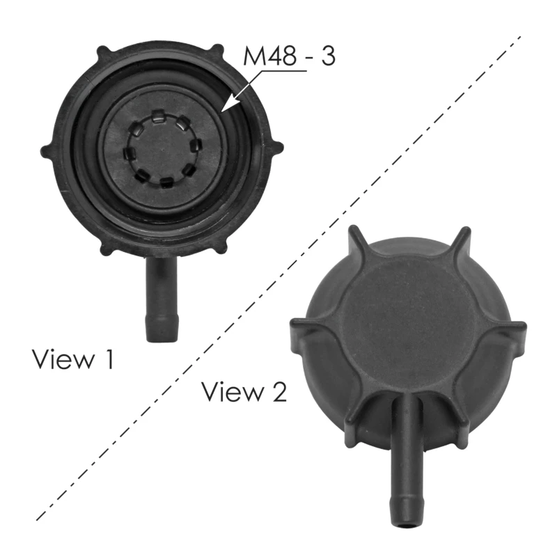 Volvo VN Surge Tank Pressure Cap Mahle - 572.2033BE