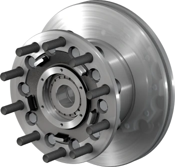 FL Front Iron PreSet Hub & 430mm U-Section Rotor Assembly ConMet - 10083222