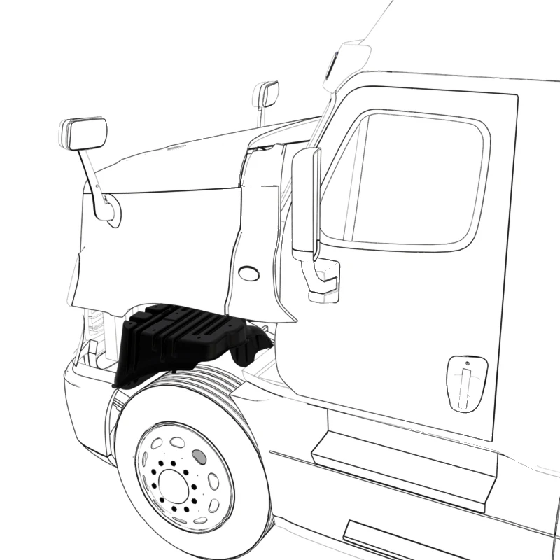Freightliner Cascadia P3 (2008-2018) Inner Fender LH Automann - 564.46863
