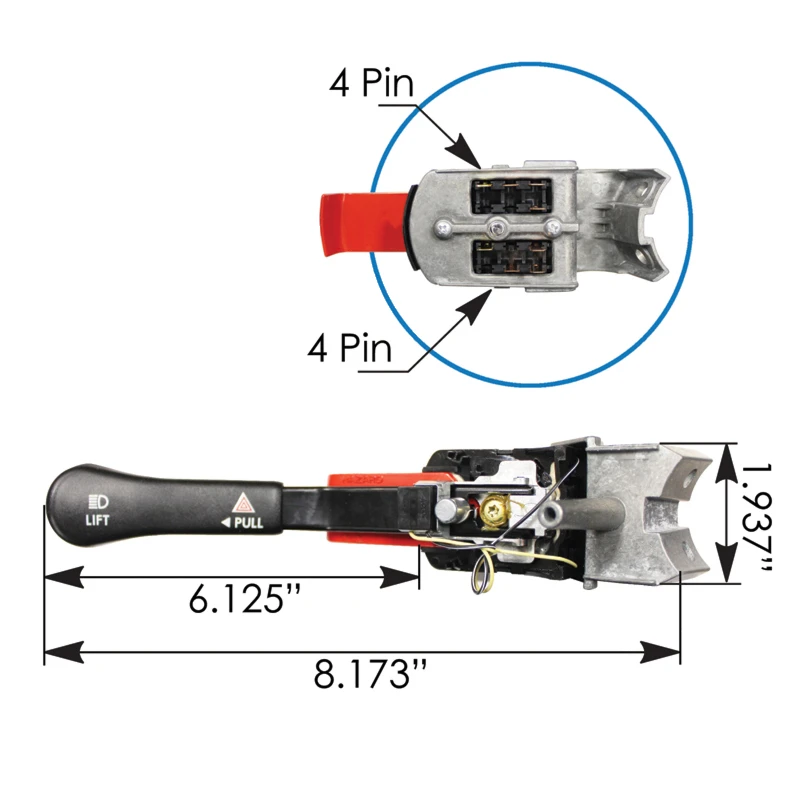 Freightliner Turn Signal Switch Automann - 577.46004