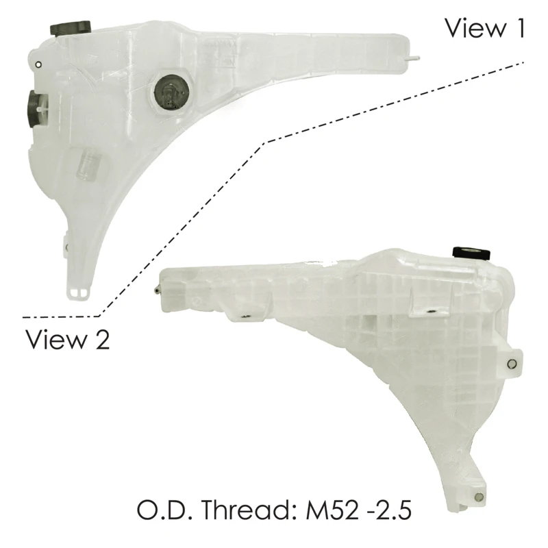 Freightliner Cascadia P3 (2008-2017) Coolant Reservoir Mahle - 575.1073BE