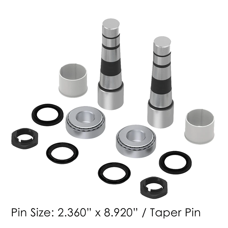 Mack / Volvo King Pin Kit with Nylon Bushings Automann - 460.542N-S