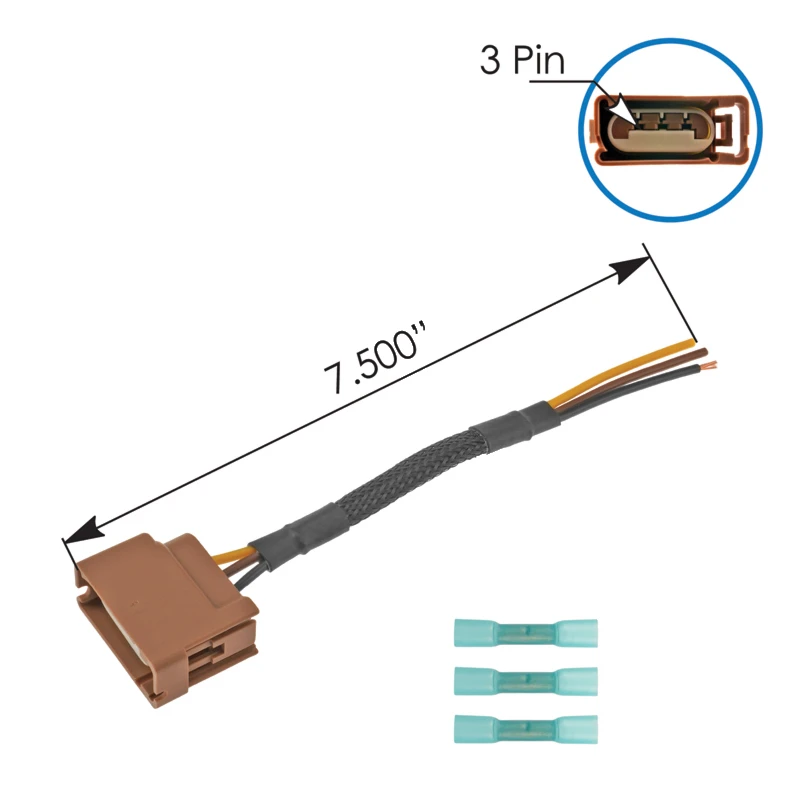 Cascadia P4 (2018-2025) Turn Signal Bulb Connector Wiring Harness Kit Automann - 577.99143R