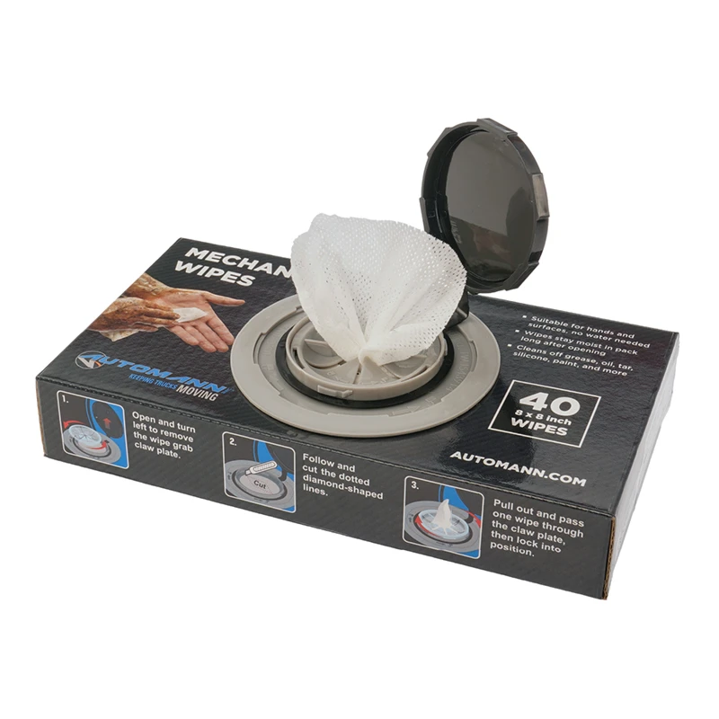 Mechanic Wipes 40ct Pack 579.MW1040P