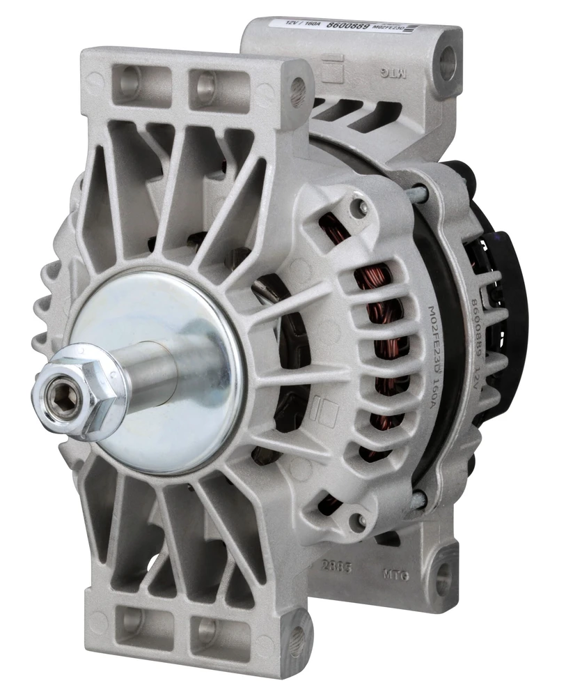 12V 160A 24SI Pad-Mount Alternator Delco Remy - 8600889 — New