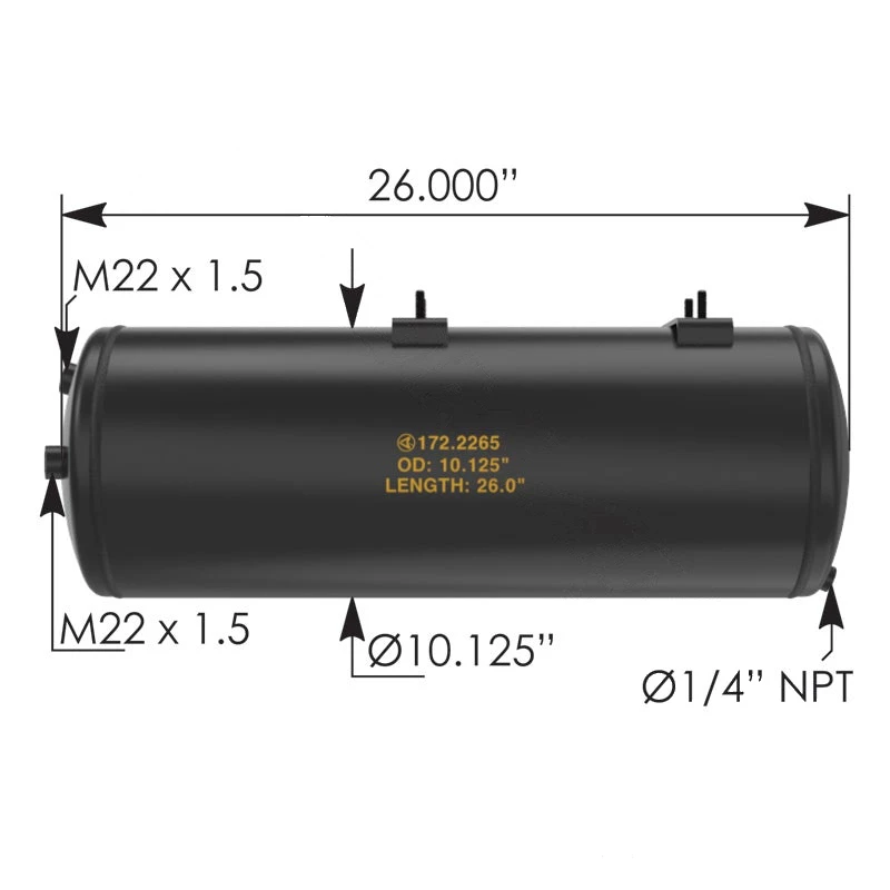 Volvo Air Tank Automann - 172.2265