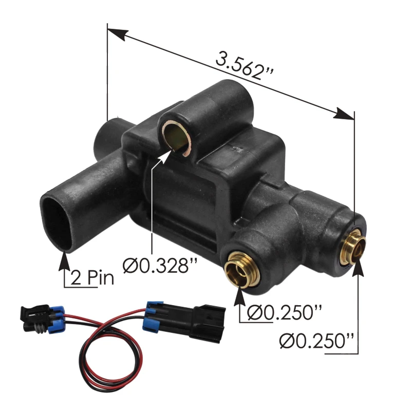 Universal Horn Air Solenoid Valve 12V Norgren - 173.1107GT