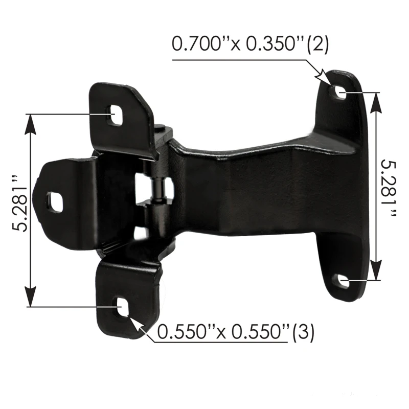 Cascadia P3/P4 Upper Door Hinge Automann - HLK2759
