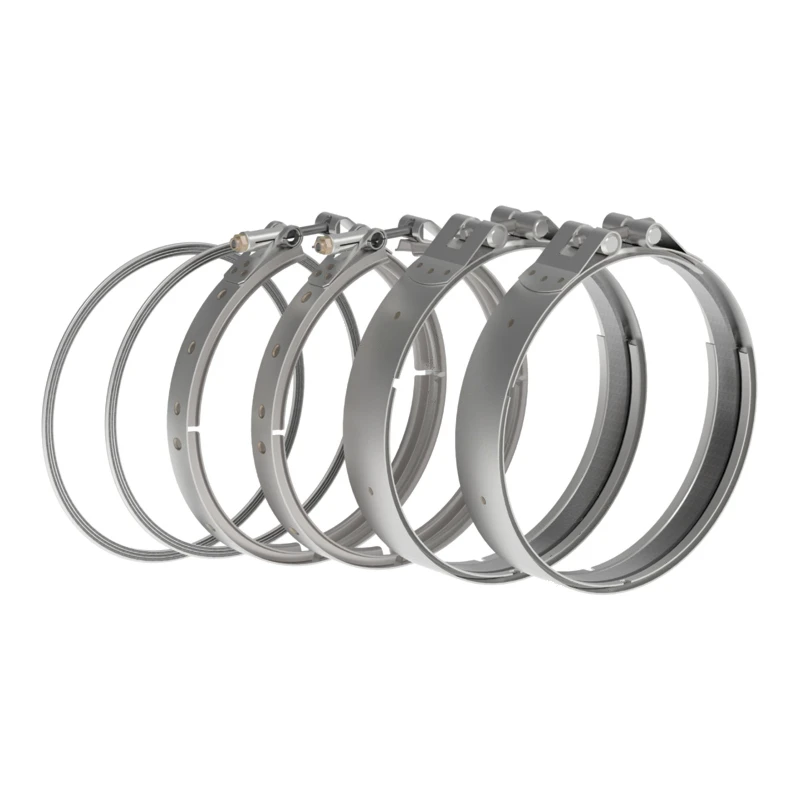 Freightliner Cascadia P4 + P3 (2018-2025) DD13 / DD15 / DD16 DPF V-Band Clamp Kit Automann - 561.291050K2M