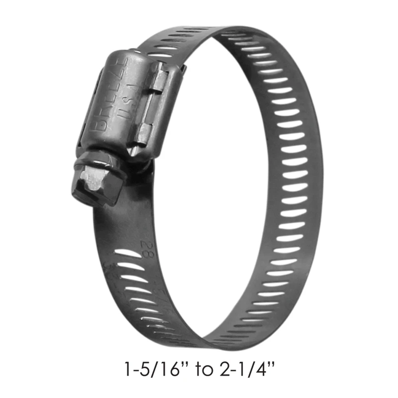 Universal 1.31-2.25in All-Stainless Worm-Drive Hose Clamp Breeze - 561.22028-B