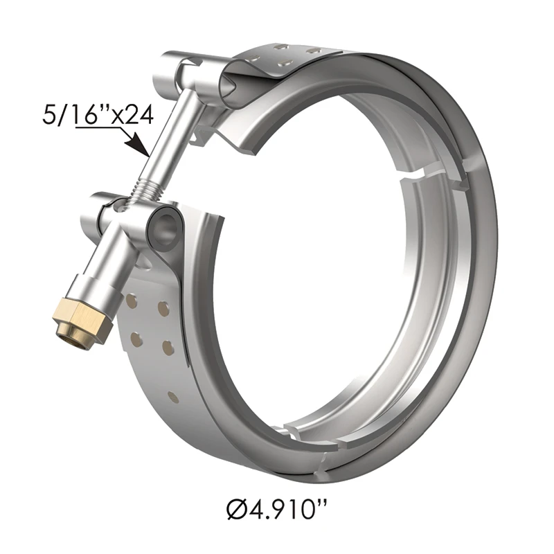 Detroit Diesel EGR V-Band Clamp 4.910in Automann - 561.29491