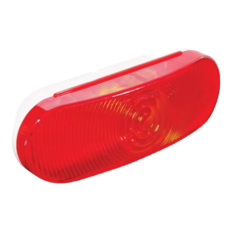 Universal Stop/Tail/Turn Light 6in Oval Red Automann - 571.LG60R