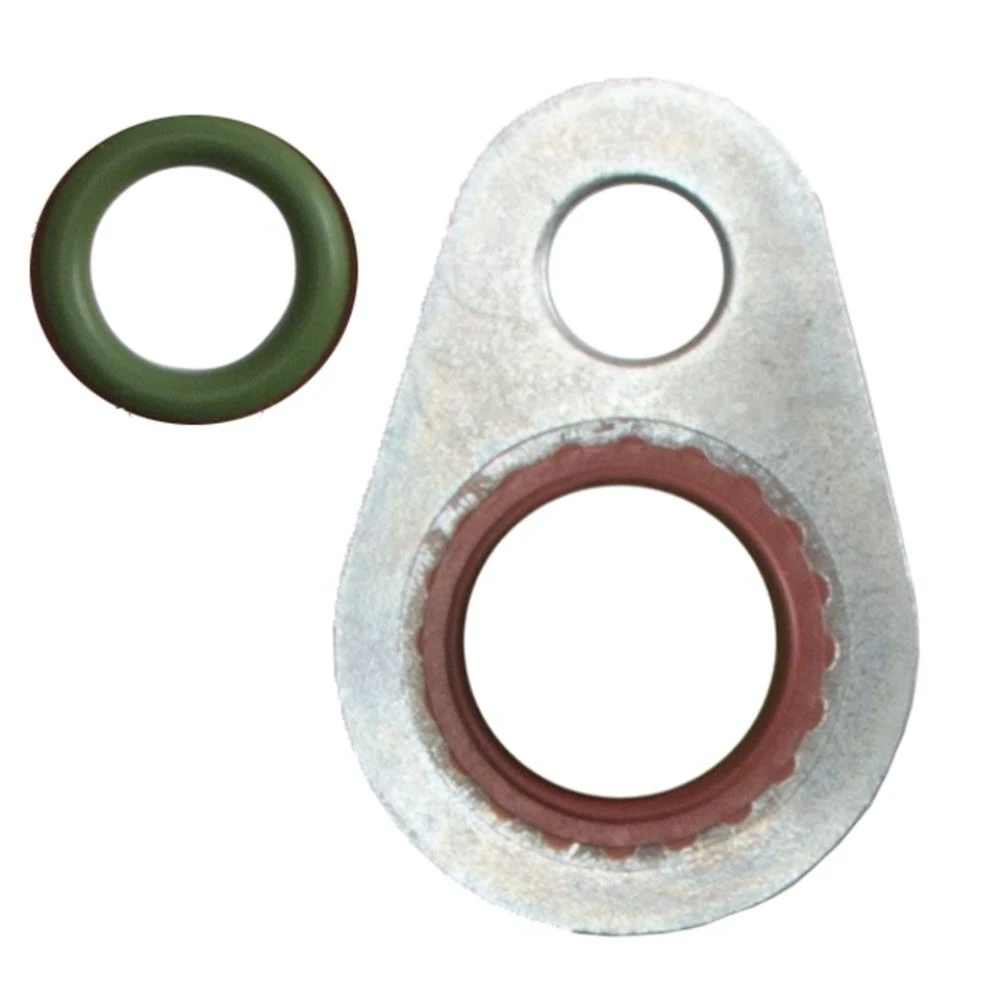 Tear-Drop A/C Sealing Washer Red 15.21mm ID Everco HD - 910211