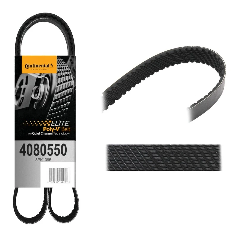 Volvo VNL 670 Gen 2 (2004-2018) Poly-V Serpentine Belt Continental - 815.4080550