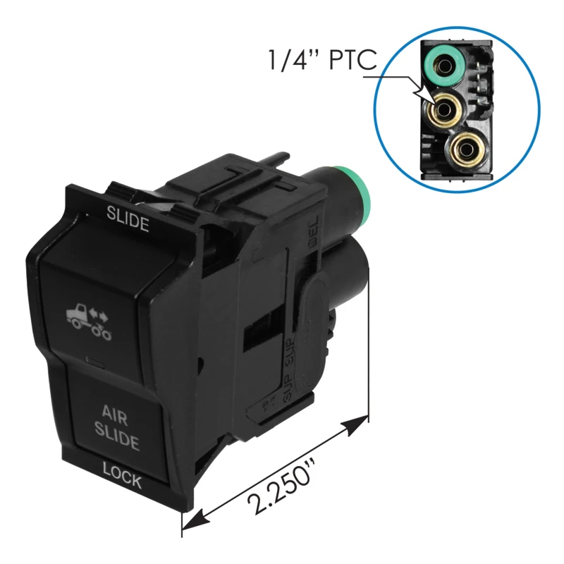 Cascadia P4 (2018-2025) 5th Wheel Slide Dash Valve Automann - 577.46908
