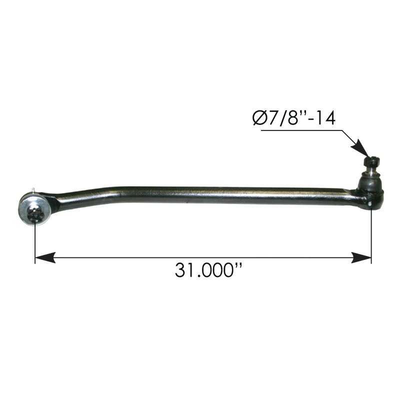Kenworth/Peterbilt Drag Link 31in C-to-C Automann - 463.DS7584