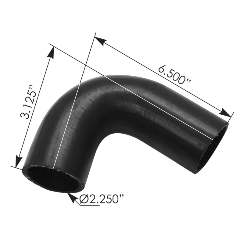 Volvo Mack 2007-2011 Coolant Hose Upper 2-1/4in ID Automann - 561.62437