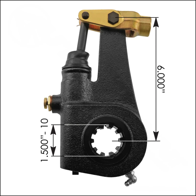 Cascadia P3 (2008-2018) Meritor Type Slack Adjuster 6in Automann - 139.1030