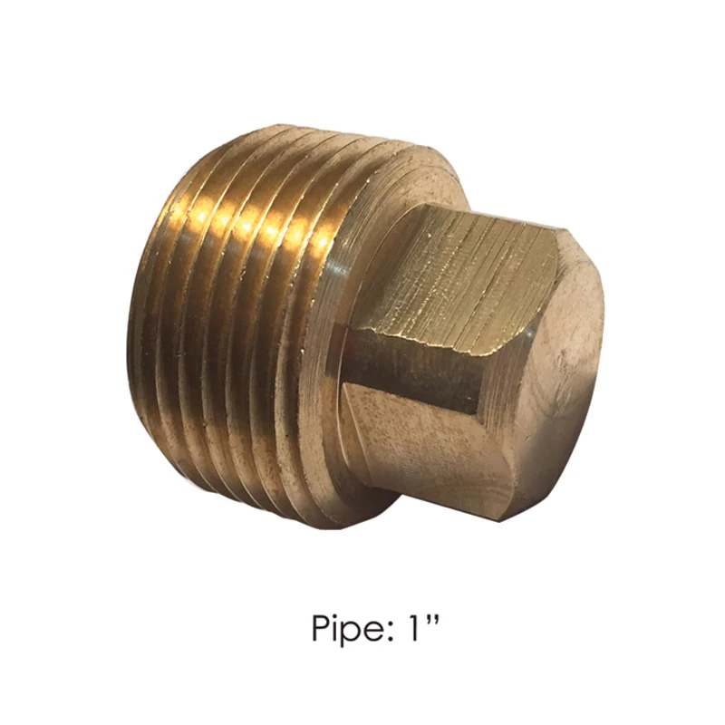 Square Head Pipe Plug 1in NPT Automann - 177.9109H