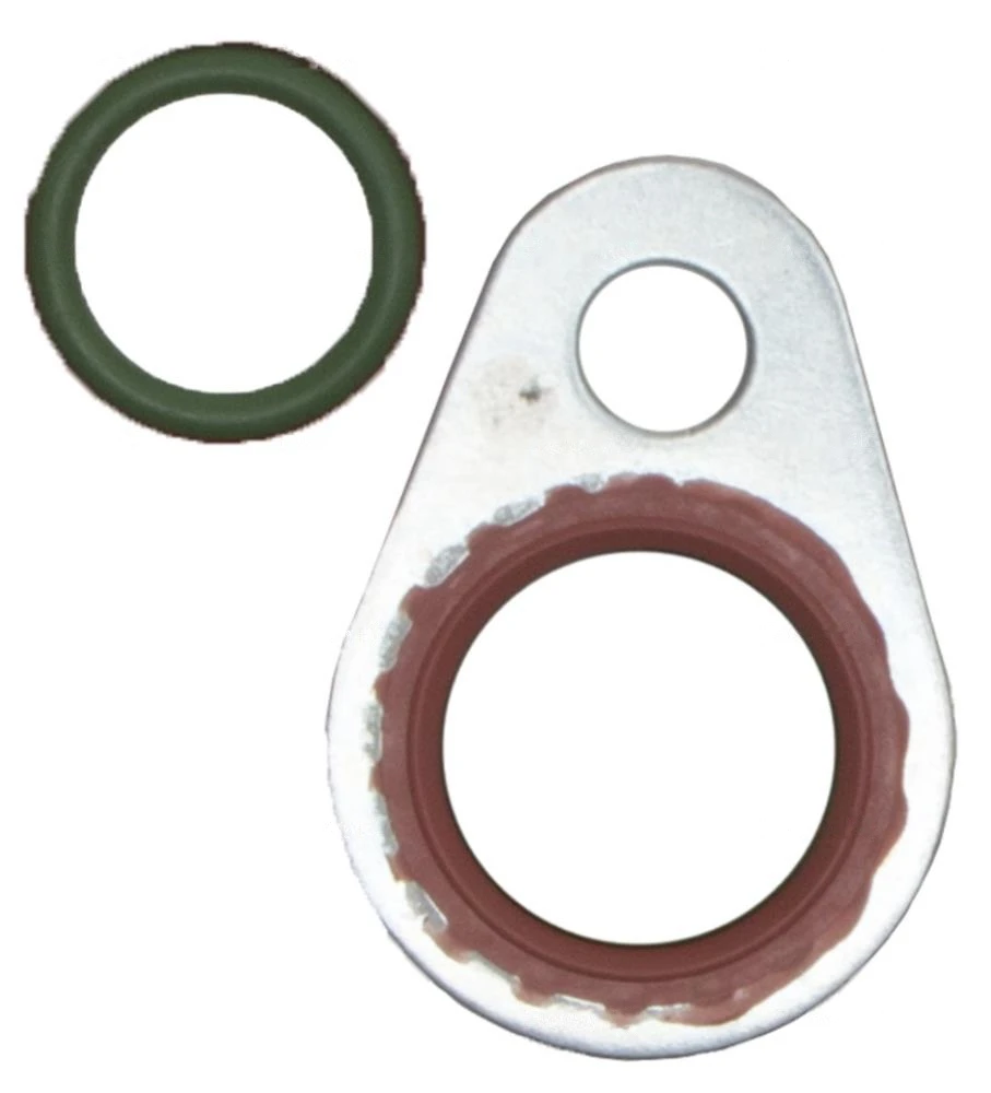 Tear-Drop A/C Sealing Washer Red 21.11mm ID Everco HD - 910212