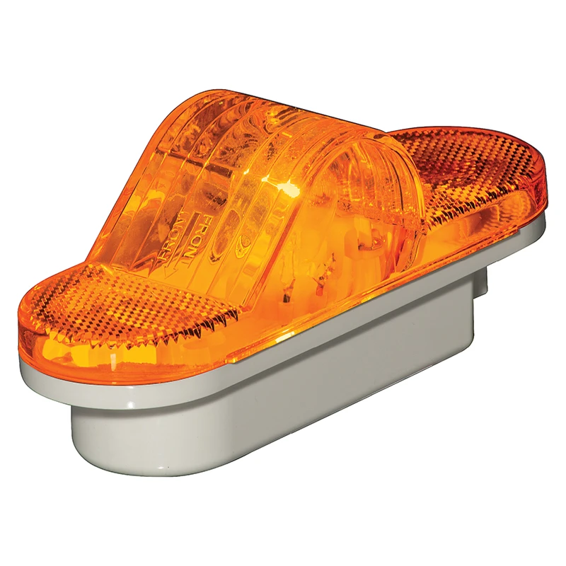 Universal Turn Signal 6in Oval Midship Amber Automann - 571.LG601A