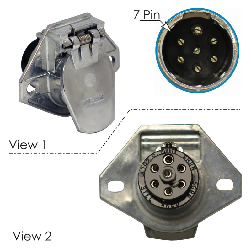 Trailer Socket 7-Pin Automann - 179.1017