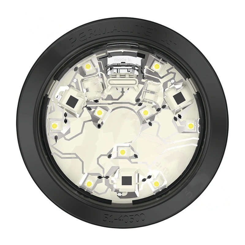 Universal Reverse Light 4in Round Grommet Mount Clear (PERMALITE XT) Phillips - PHI51-40811