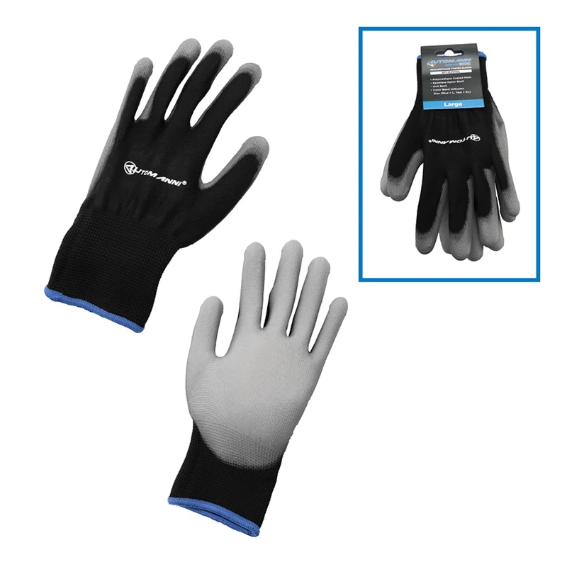 Gloves - Polyurethane-Coated Palm Large 571.G2010L