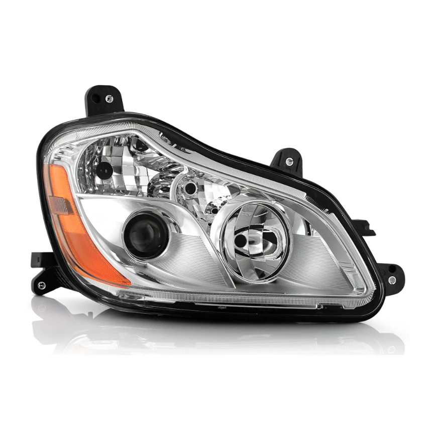 Kenworth T680 Chrome Halogen Headlight RH DTBP - 01-350005 RH