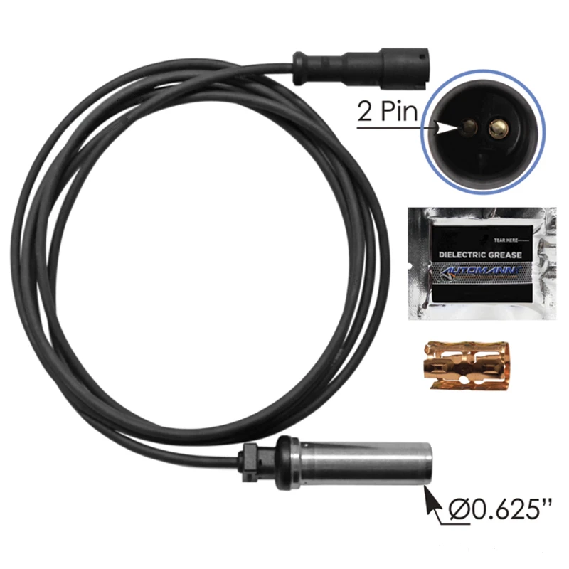 Volvo ABS Sensor Kit Straight Head 78in Automann - 577.A5349