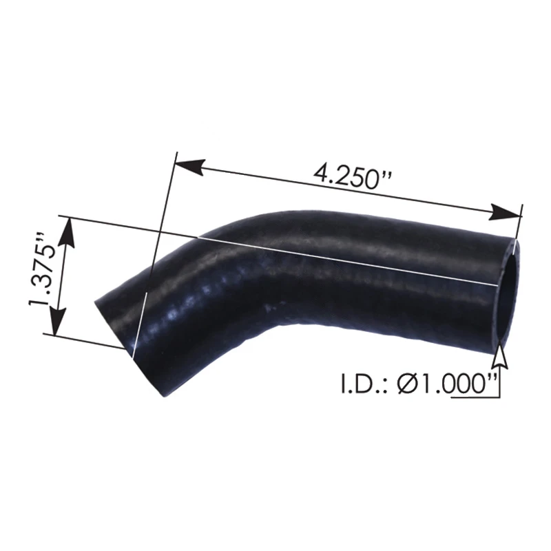 Cascadia P3 + P4 Air Compressor Supply Elbow 45 Deg DD15 Automann - 561.46540