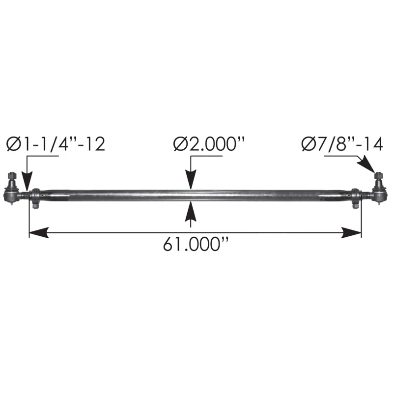 International Cross Tube Assembly Automann - 463.DS9827