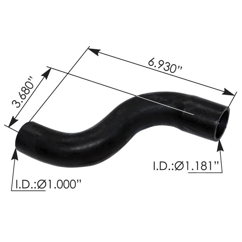 Volvo VNL 670 (1996-2018) Expansion Tank Hose 1.18in-1in ID Automann - 561.96672