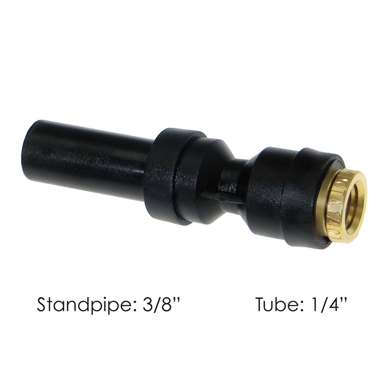 Universal 1/4in x 3/8in PLC Standpipe Adapter Automann - 177.12C574C