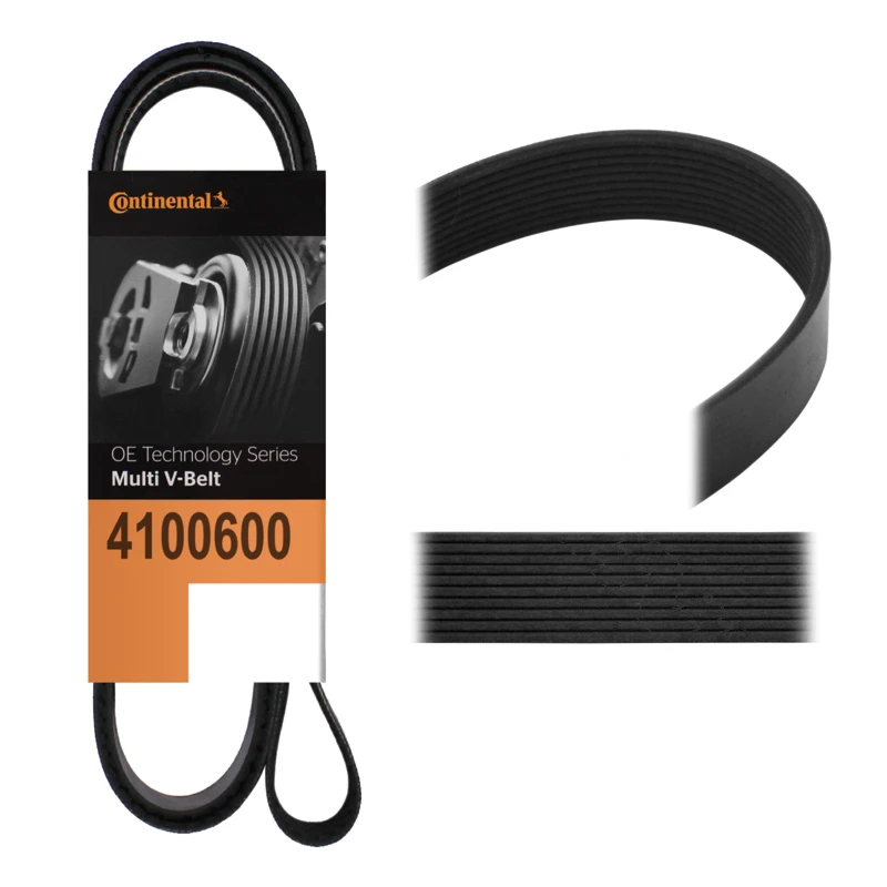 Freightliner, International, Mack and Volvo Poly-V Serpentine Belt Continental - 815.4100600