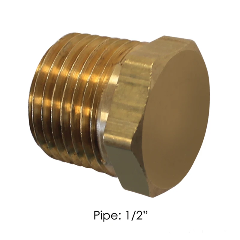 Universal 1/2in Male NPT Closure Fitting Automann - 177.9121D