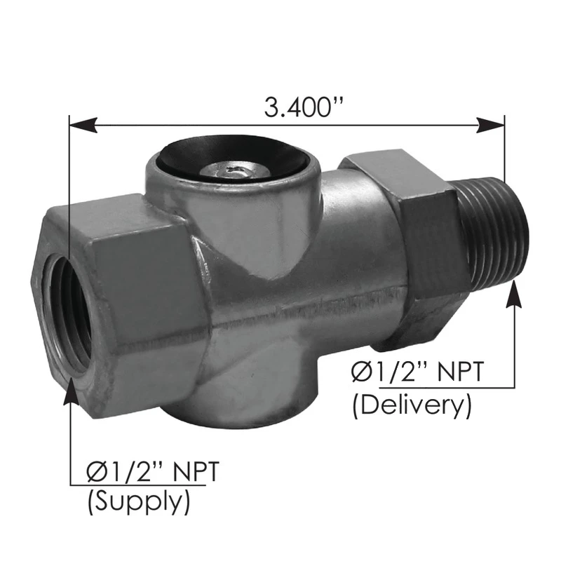 Universal Air Brake QRL Quick Release Valve, 1/2in NPT Automann - 170.800333