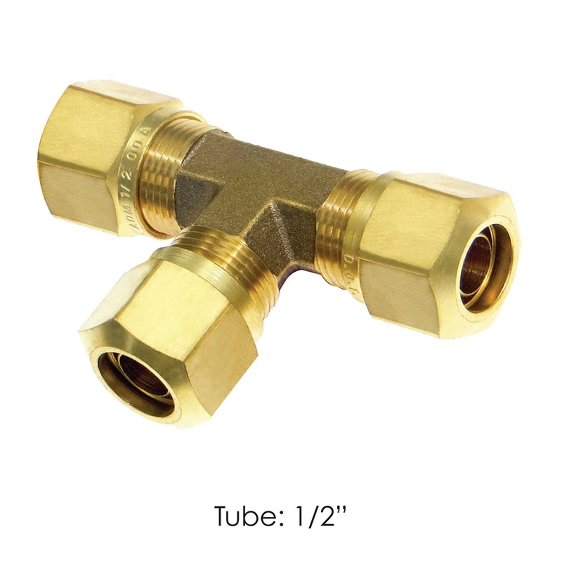 Universal Union Tee DOT Compression Fitting 1/2in Automann - 177.14648