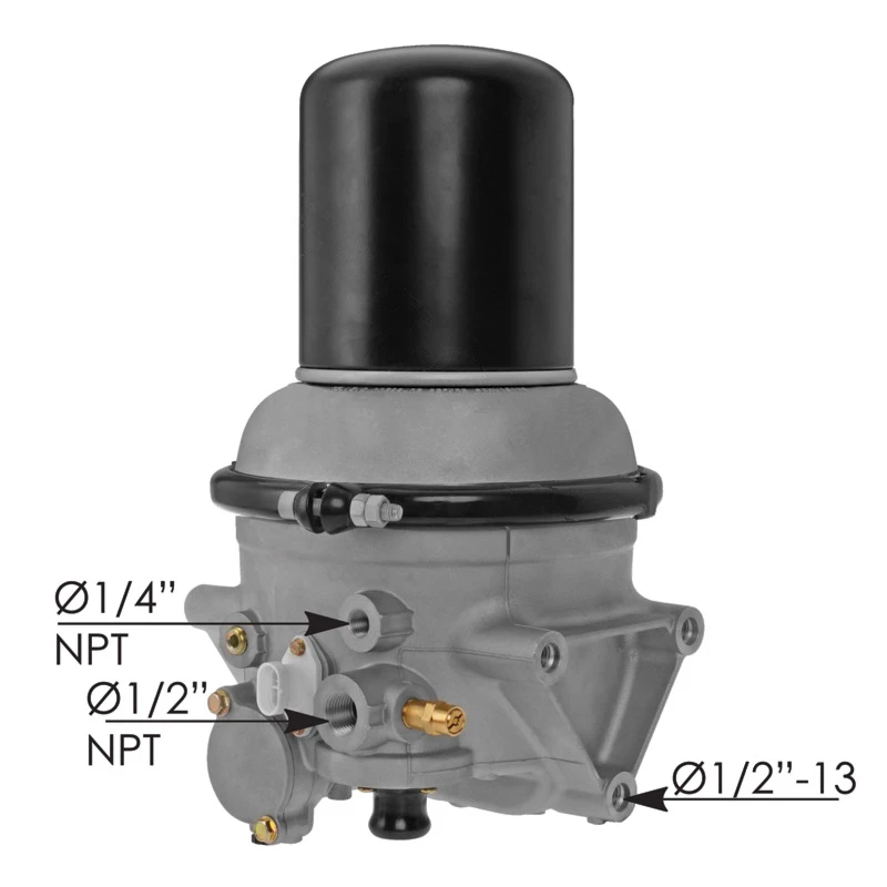 Cascadia P4 (2018-2025) Air Dryer AD9SI Type Coalescing 12V 75W Automann - 170.K092871PG